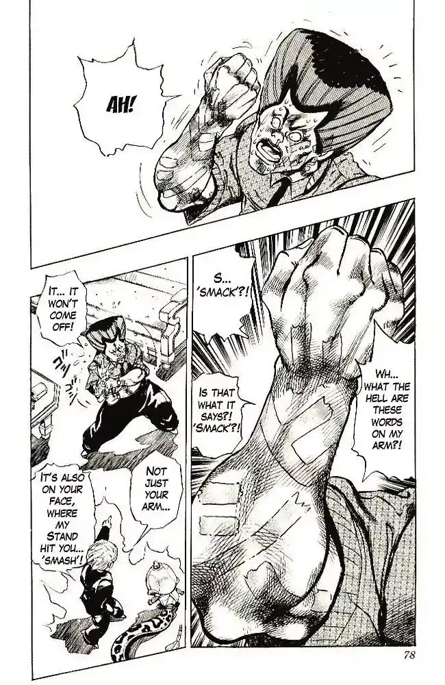 JoJo’s Bizarre Adventure Chapter 287