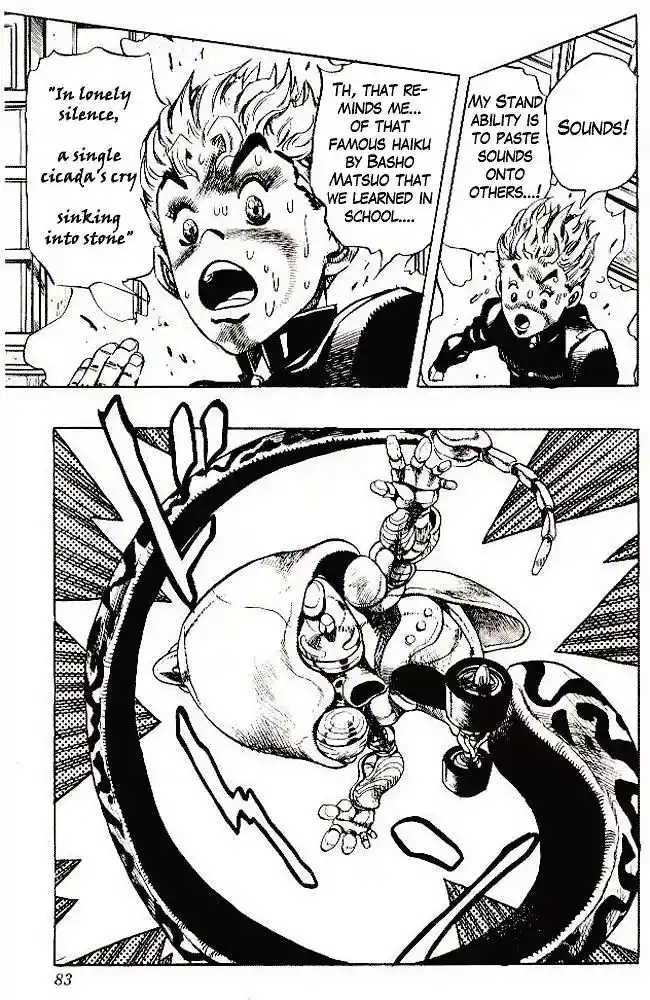JoJo’s Bizarre Adventure Chapter 287