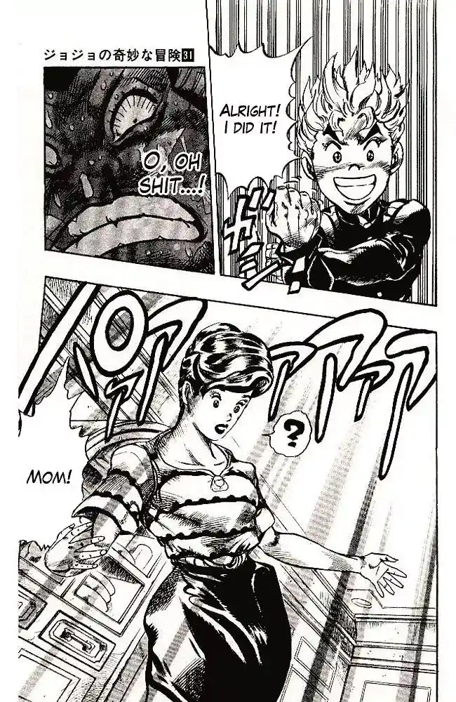 JoJo’s Bizarre Adventure Chapter 288