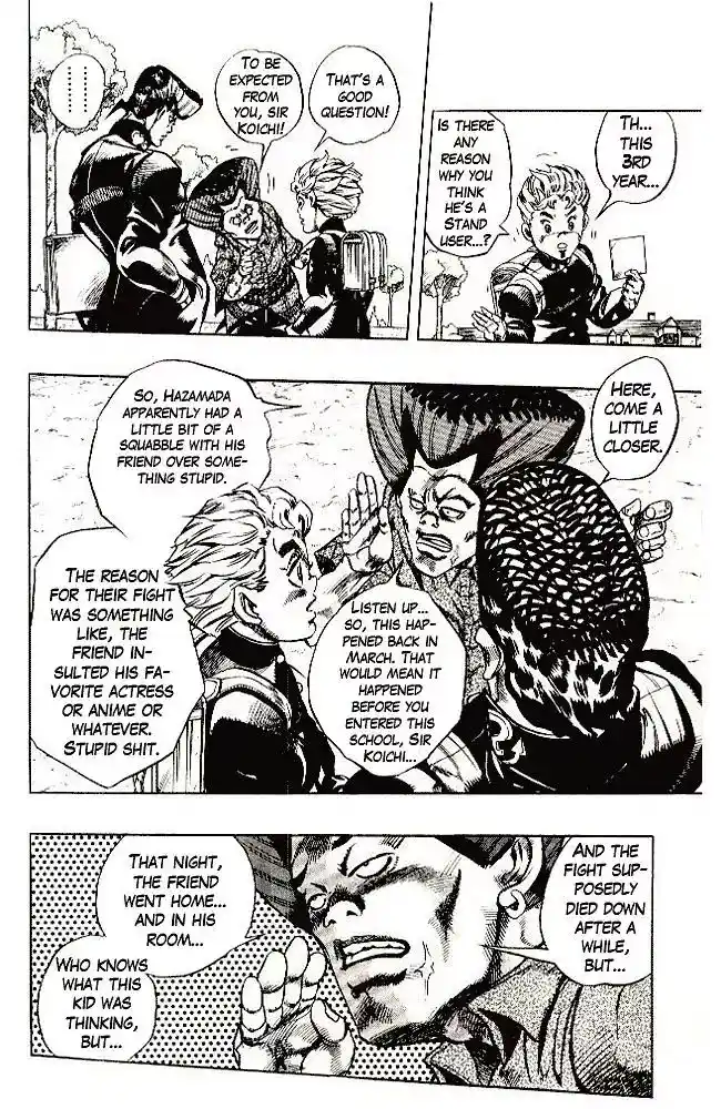 JoJo’s Bizarre Adventure Chapter 289