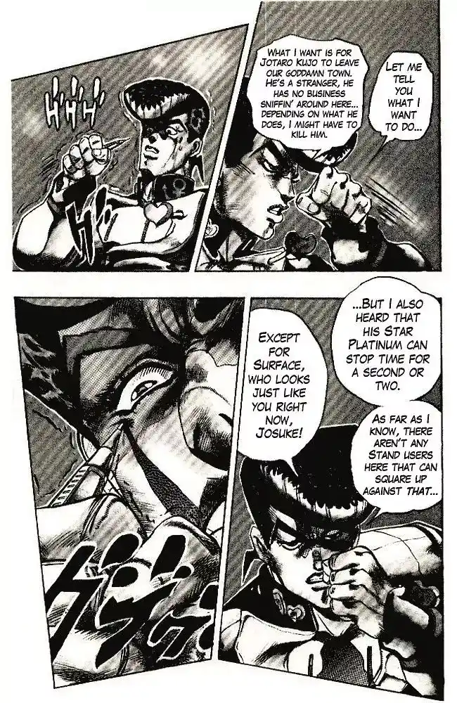 JoJo’s Bizarre Adventure Chapter 290