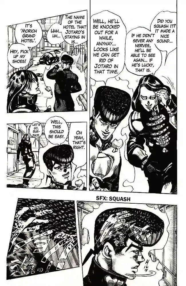 JoJo’s Bizarre Adventure Chapter 291