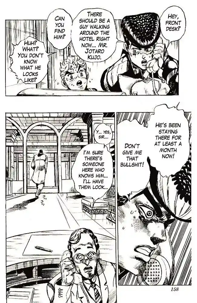 JoJo’s Bizarre Adventure Chapter 291