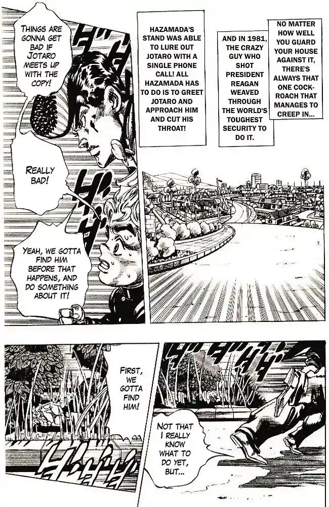 JoJo’s Bizarre Adventure Chapter 292