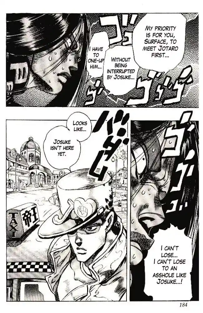 JoJo’s Bizarre Adventure Chapter 292