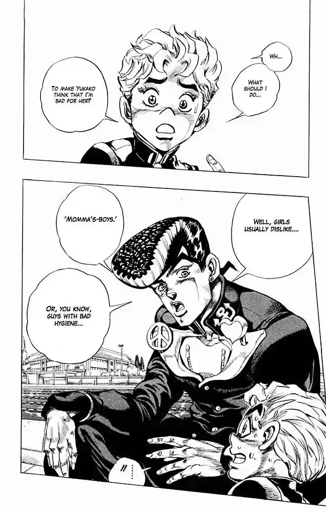 JoJo’s Bizarre Adventure Chapter 296