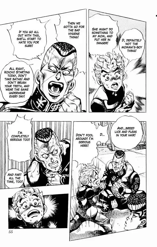 JoJo’s Bizarre Adventure Chapter 296