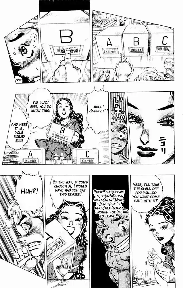 JoJo’s Bizarre Adventure Chapter 297