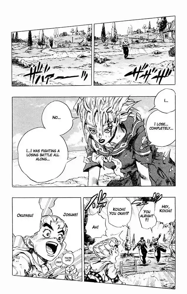 JoJo’s Bizarre Adventure Chapter 302