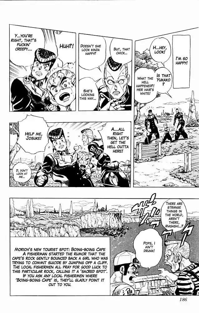 JoJo’s Bizarre Adventure Chapter 302
