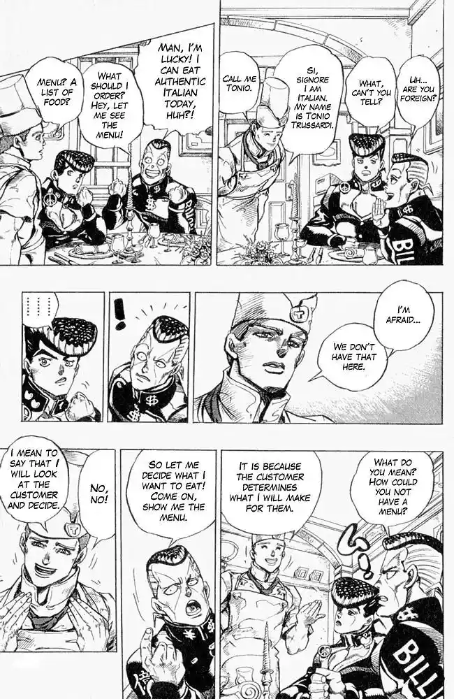JoJo’s Bizarre Adventure Chapter 303