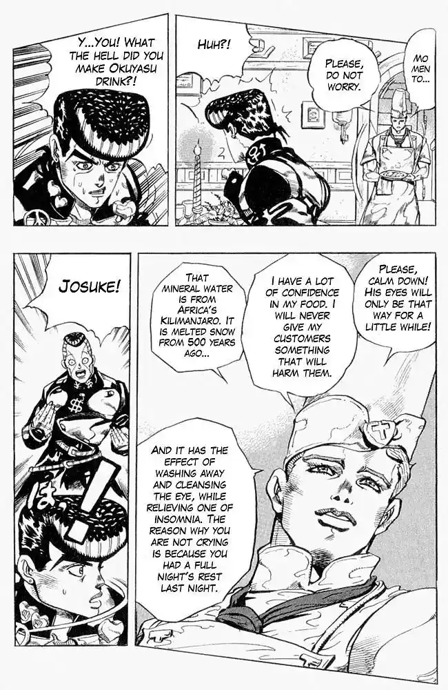 JoJo’s Bizarre Adventure Chapter 303