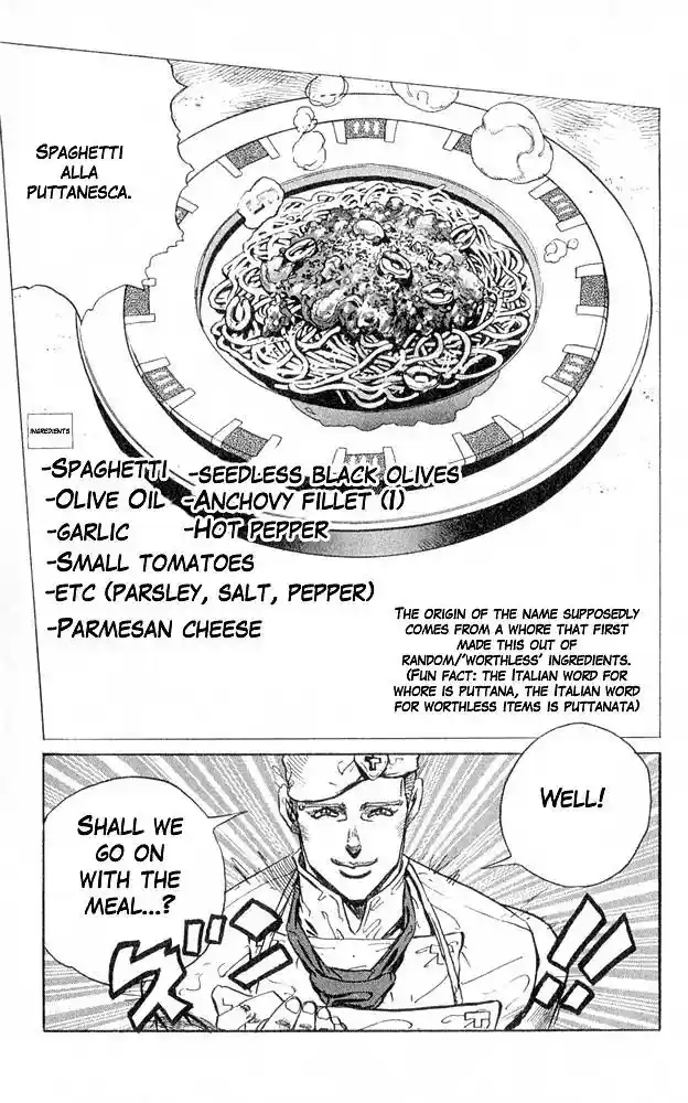 JoJo’s Bizarre Adventure Chapter 304