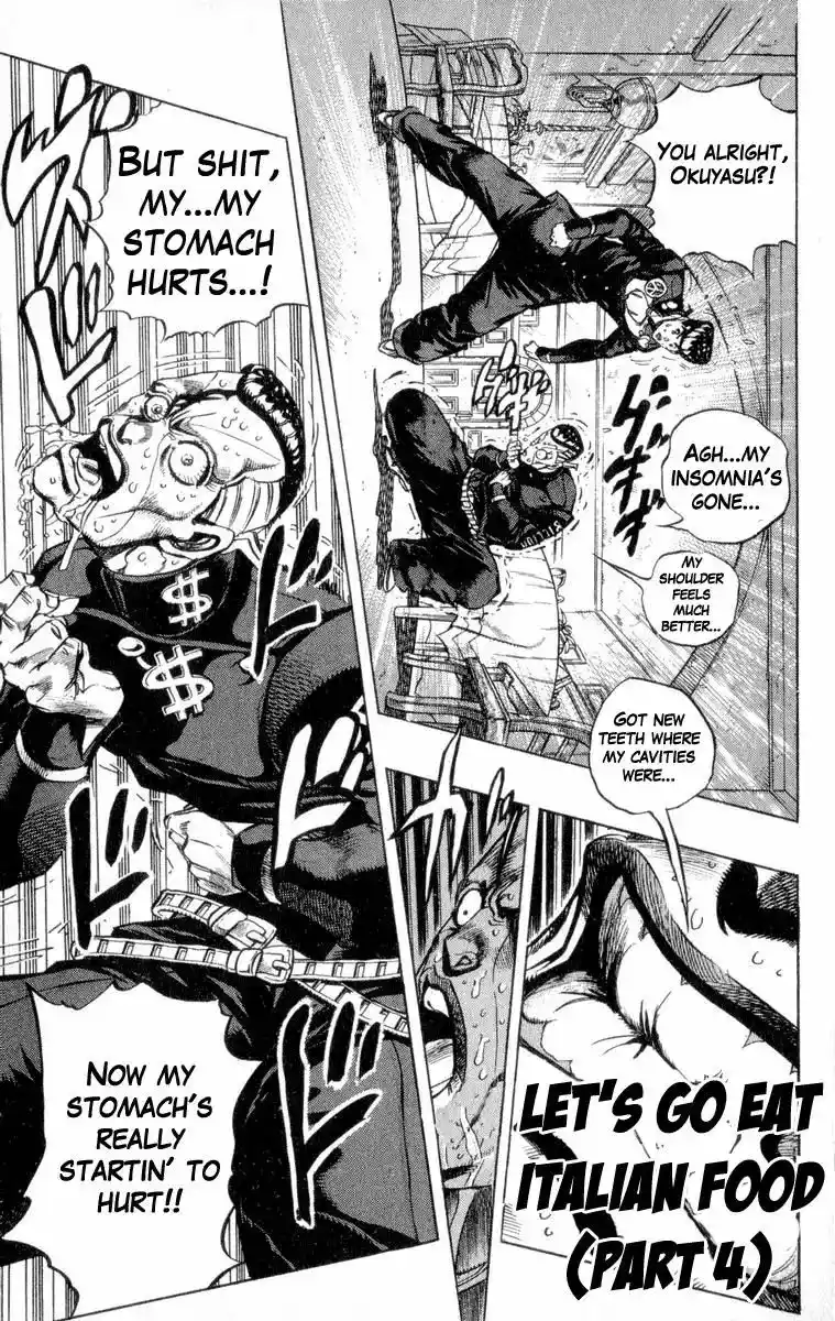 JoJo’s Bizarre Adventure Chapter 306