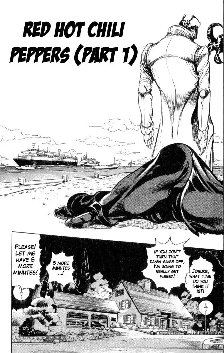 JoJo’s Bizarre Adventure Chapter 307