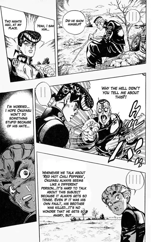 JoJo’s Bizarre Adventure Chapter 308