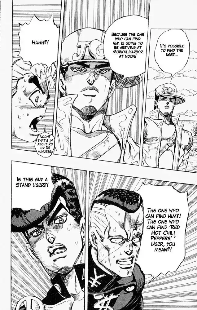 JoJo’s Bizarre Adventure Chapter 308