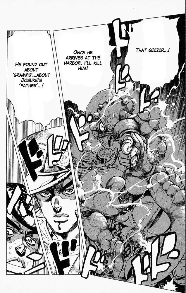 JoJo’s Bizarre Adventure Chapter 308