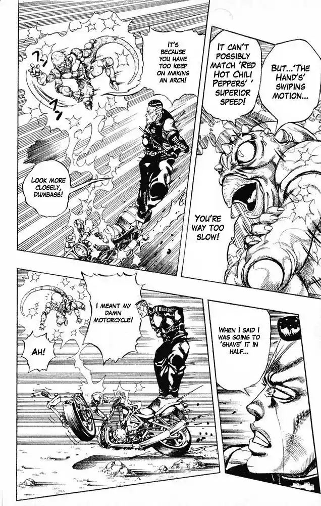 JoJo’s Bizarre Adventure Chapter 309