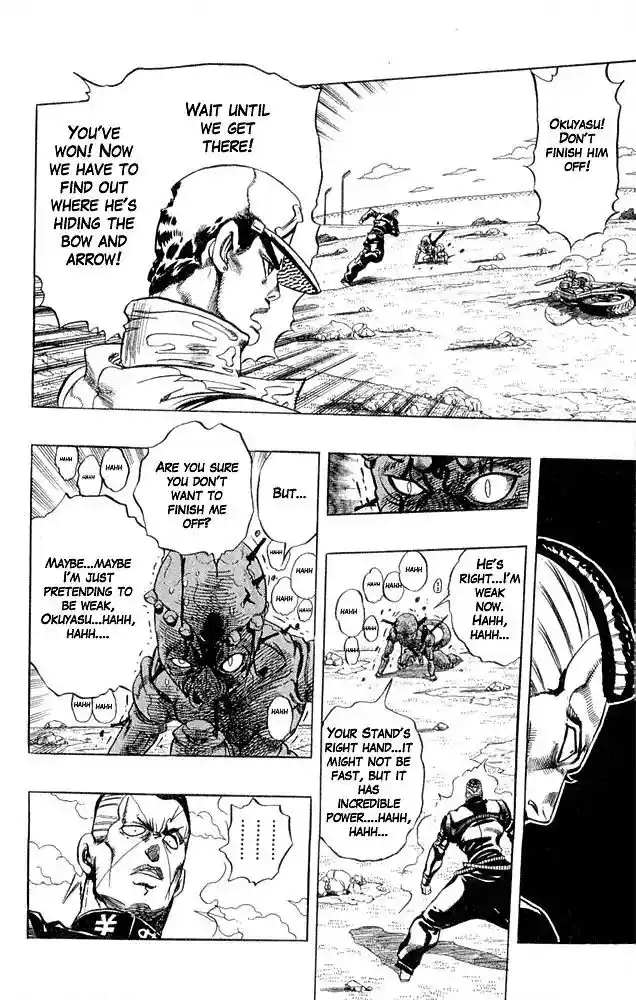 JoJo’s Bizarre Adventure Chapter 309