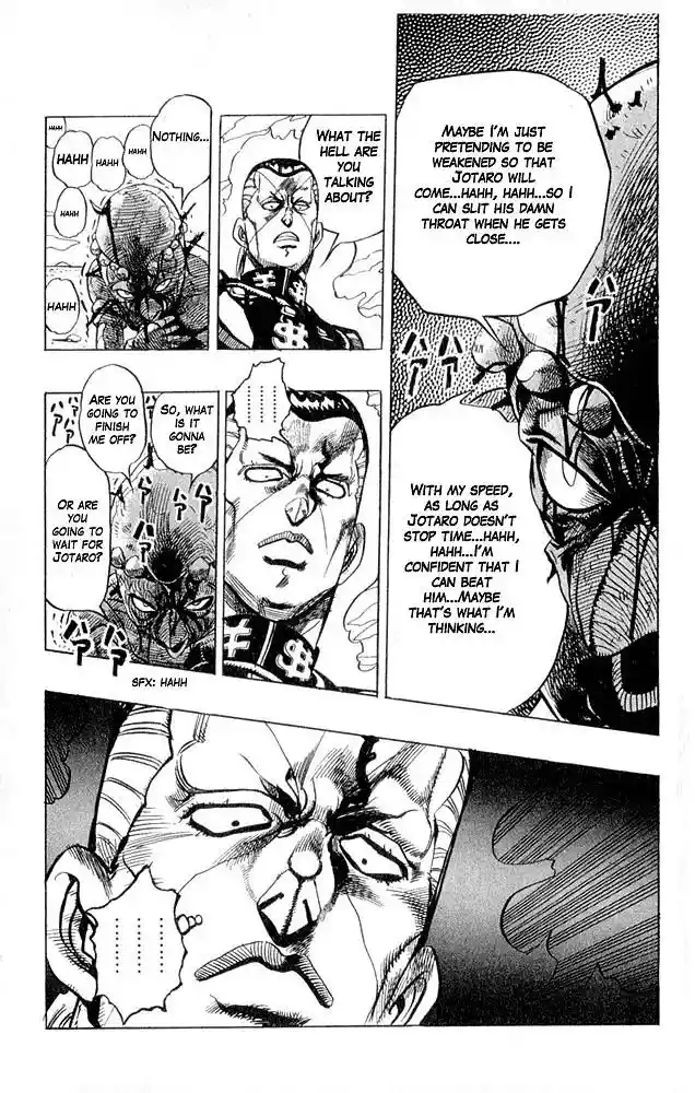 JoJo’s Bizarre Adventure Chapter 309