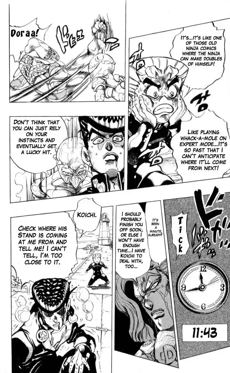 JoJo’s Bizarre Adventure Chapter 312
