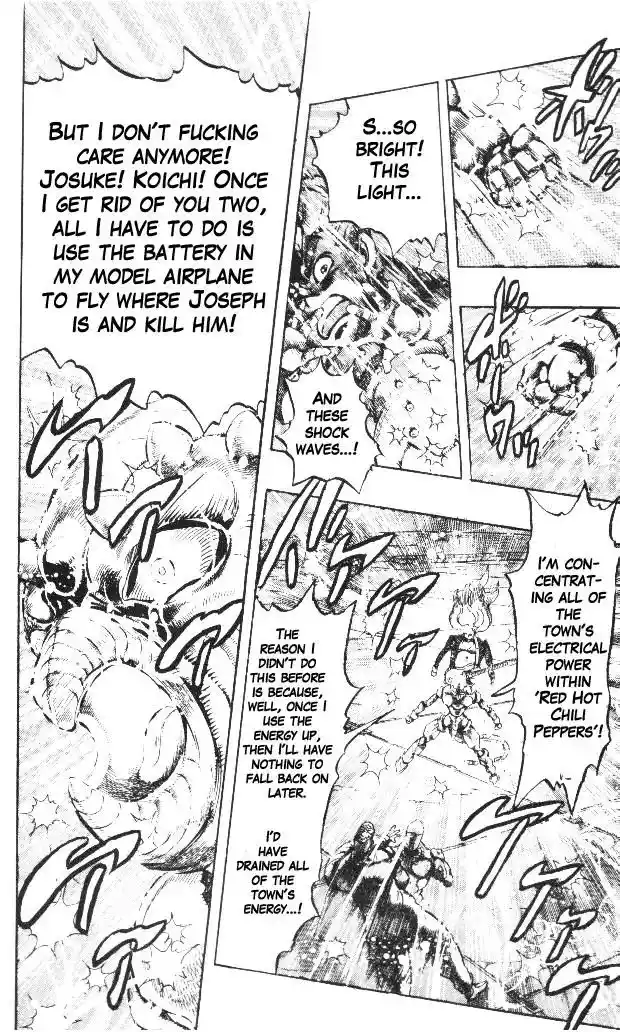 JoJo’s Bizarre Adventure Chapter 313
