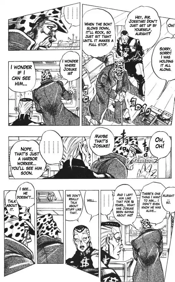 JoJo’s Bizarre Adventure Chapter 314