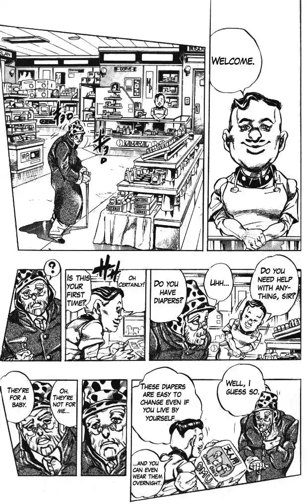 JoJo’s Bizarre Adventure Chapter 316