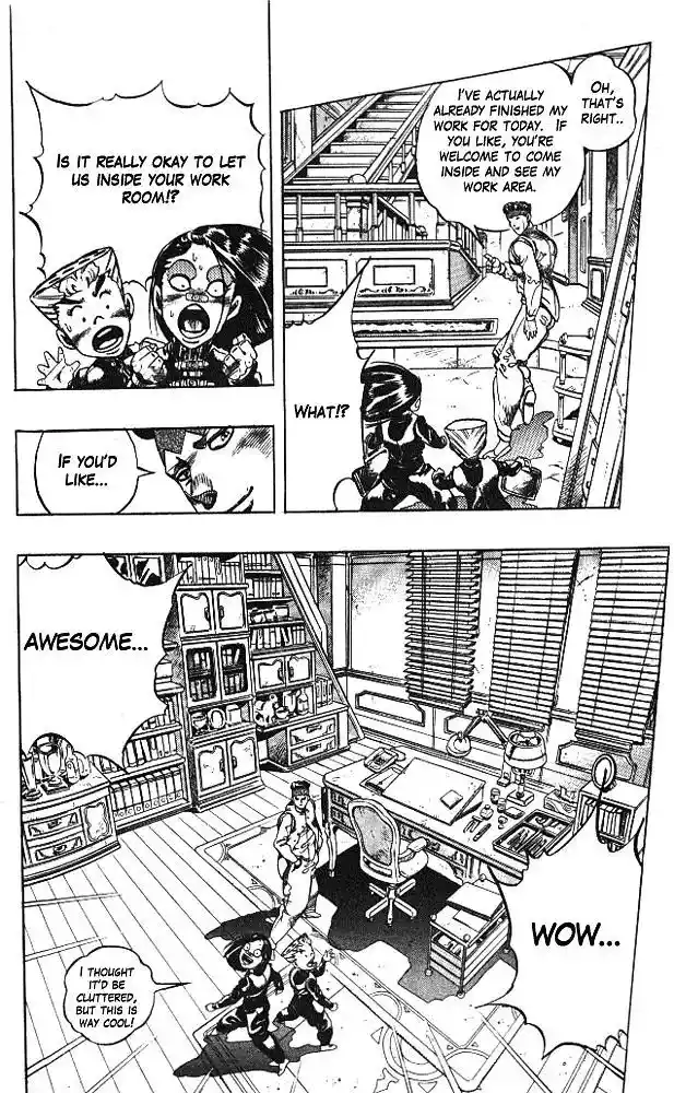 JoJo’s Bizarre Adventure Chapter 318