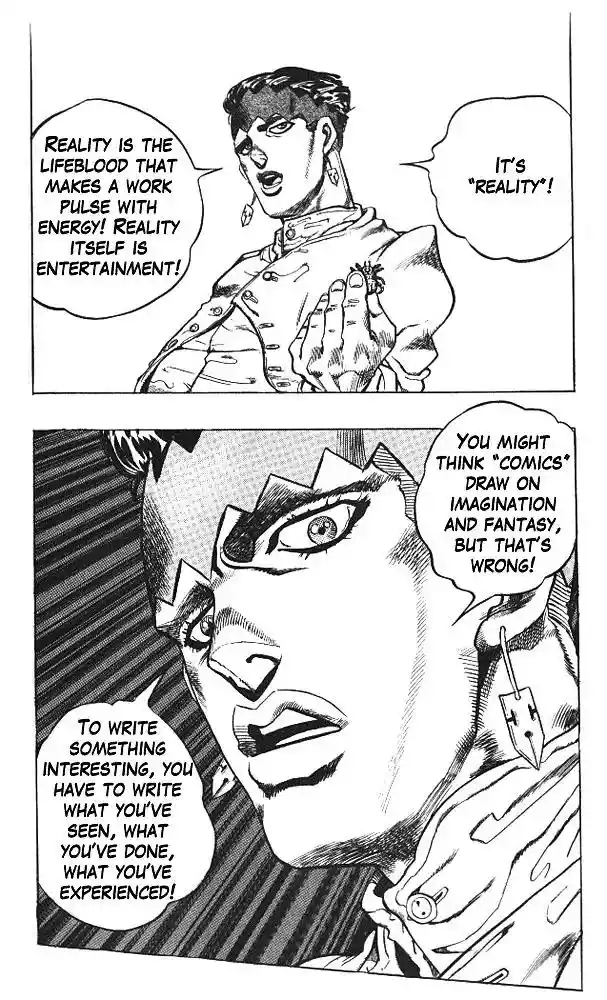 JoJo’s Bizarre Adventure Chapter 318