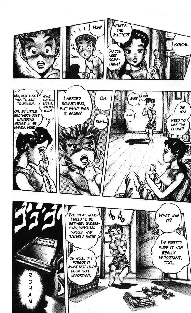 JoJo’s Bizarre Adventure Chapter 321