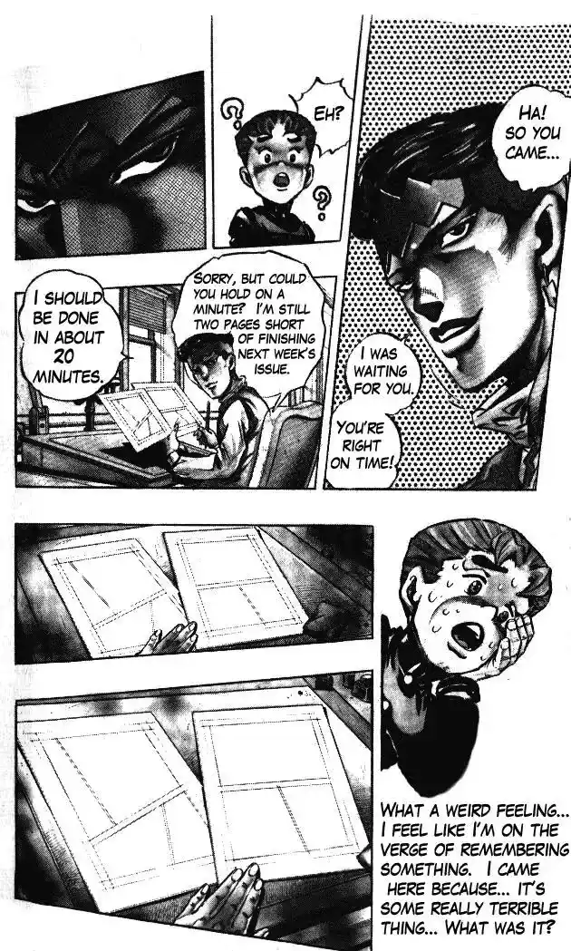 JoJo’s Bizarre Adventure Chapter 321