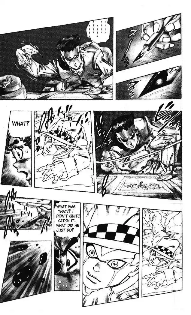 JoJo’s Bizarre Adventure Chapter 321