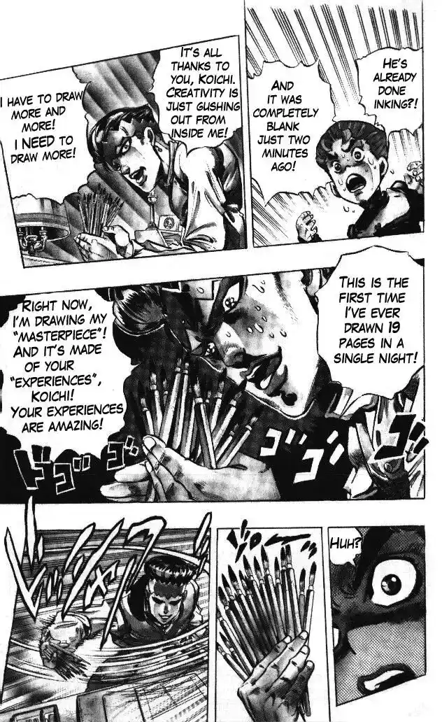 JoJo’s Bizarre Adventure Chapter 321