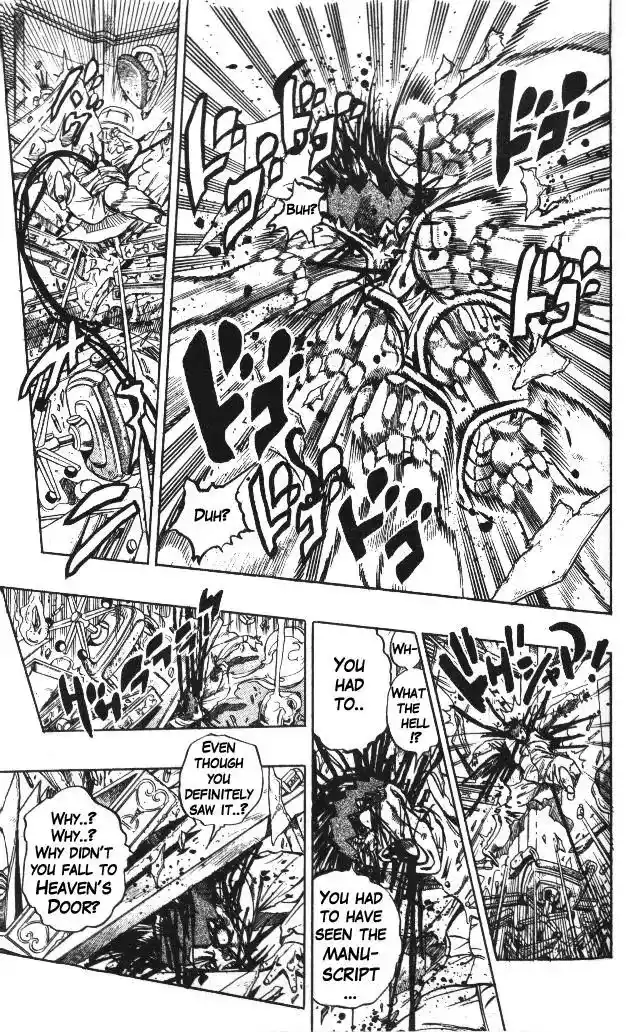 JoJo’s Bizarre Adventure Chapter 324