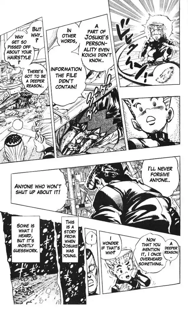 JoJo’s Bizarre Adventure Chapter 324