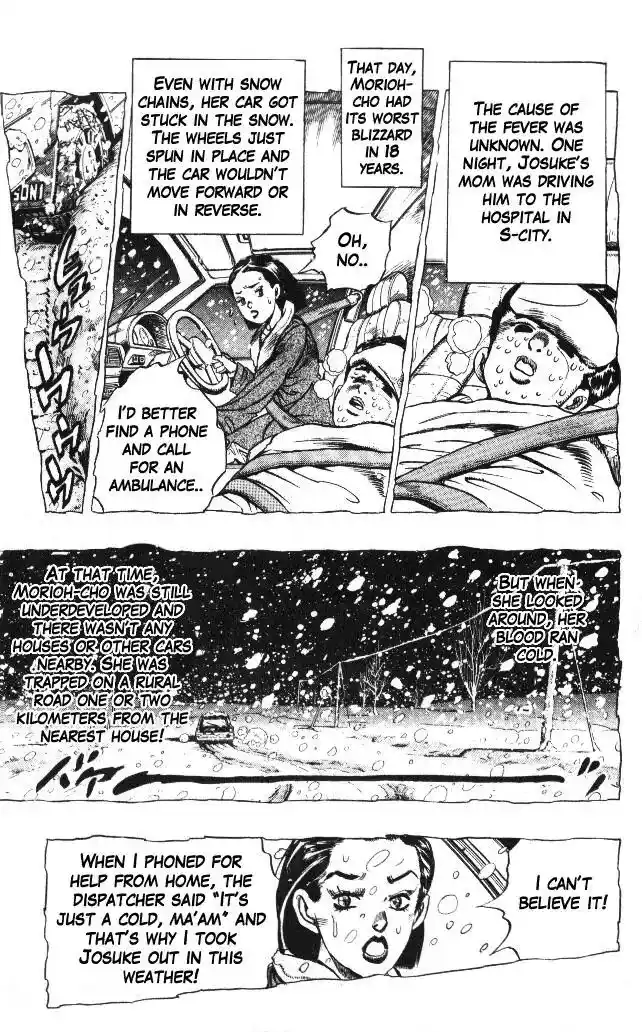 JoJo’s Bizarre Adventure Chapter 324