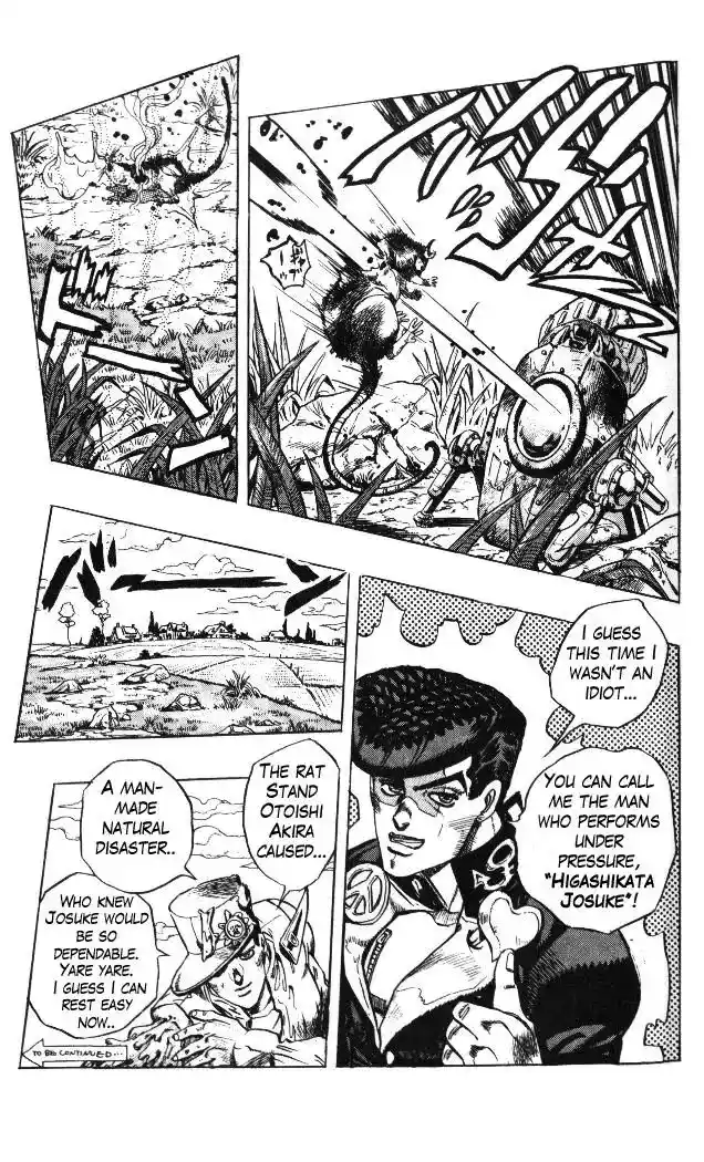 JoJo’s Bizarre Adventure Chapter 329