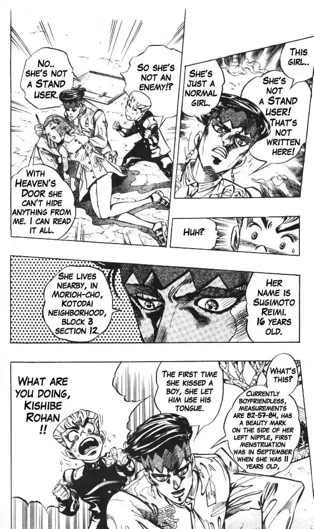 JoJo’s Bizarre Adventure Chapter 331