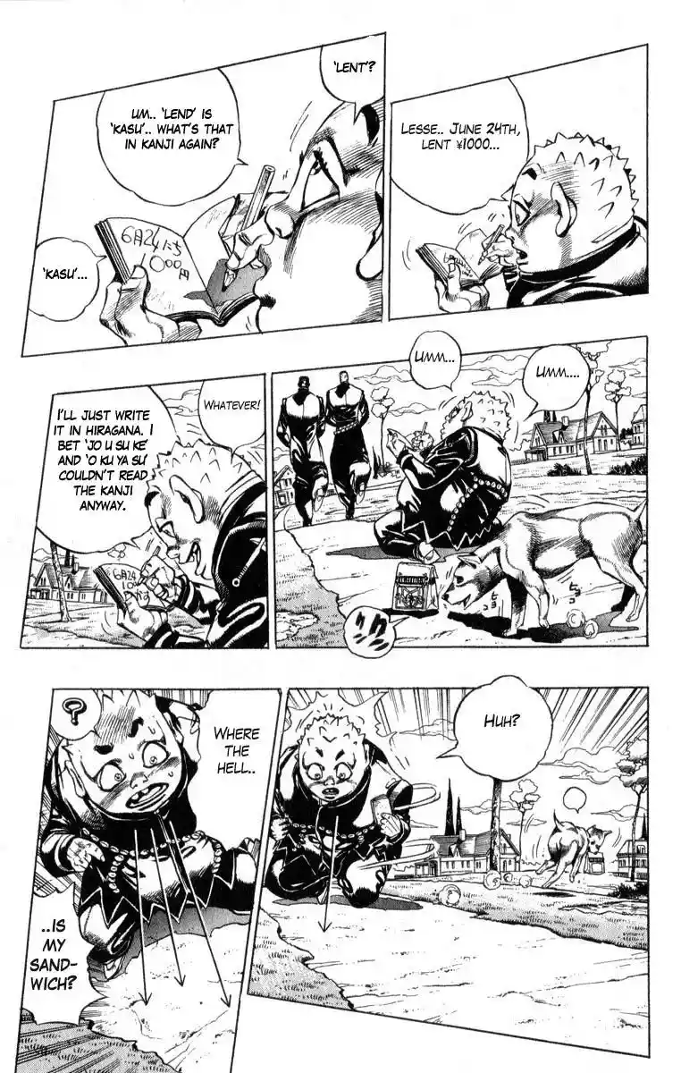 JoJo’s Bizarre Adventure Chapter 342