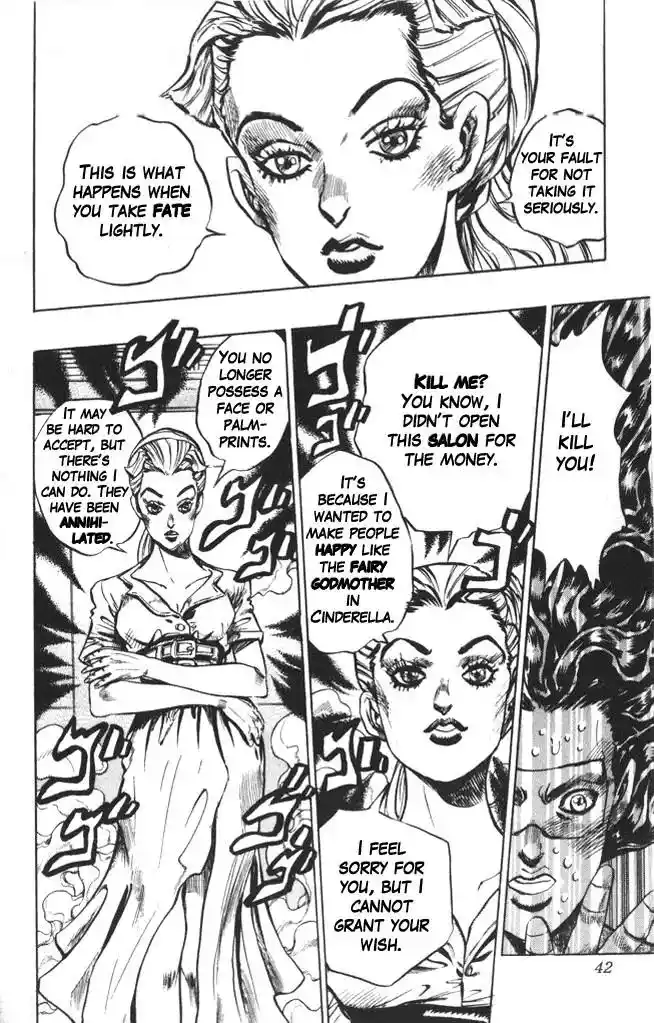 JoJo’s Bizarre Adventure Chapter 352