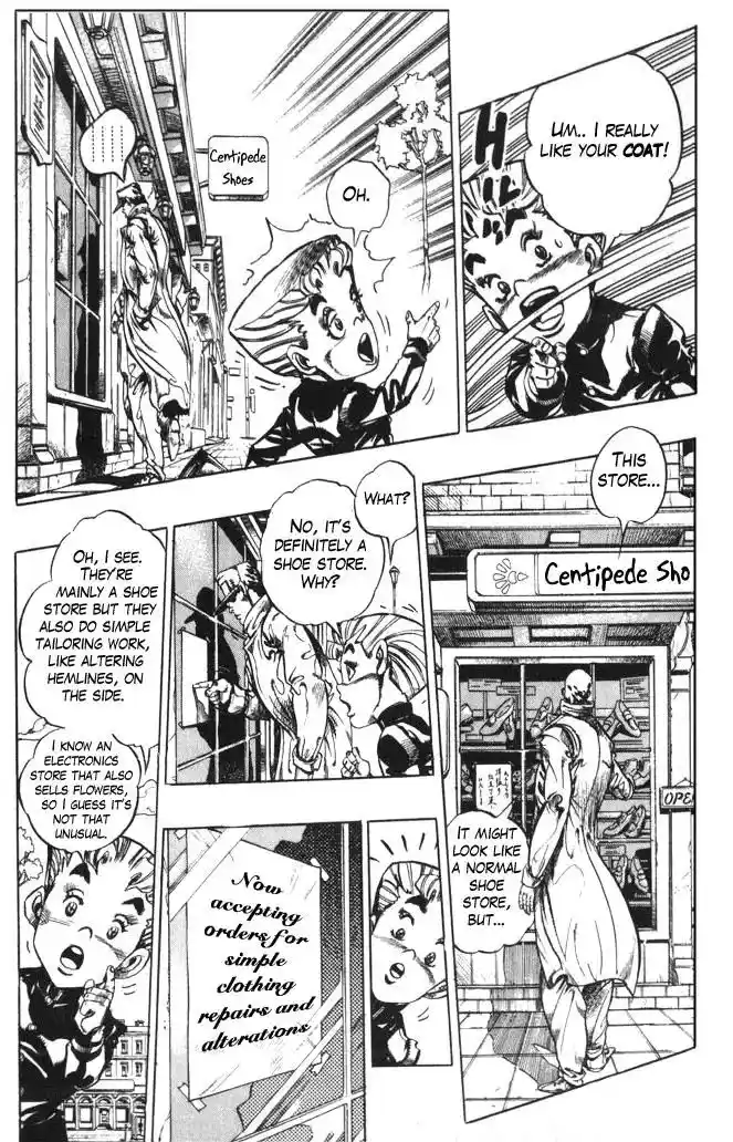 JoJo’s Bizarre Adventure Chapter 354