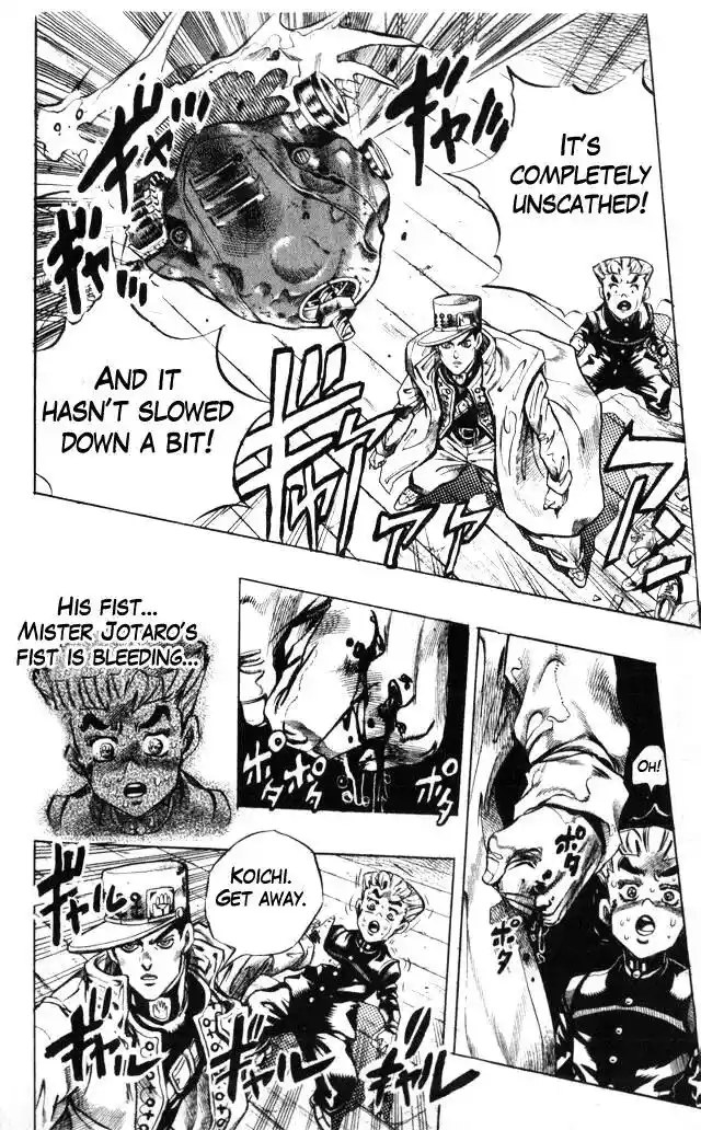 JoJo’s Bizarre Adventure Chapter 356