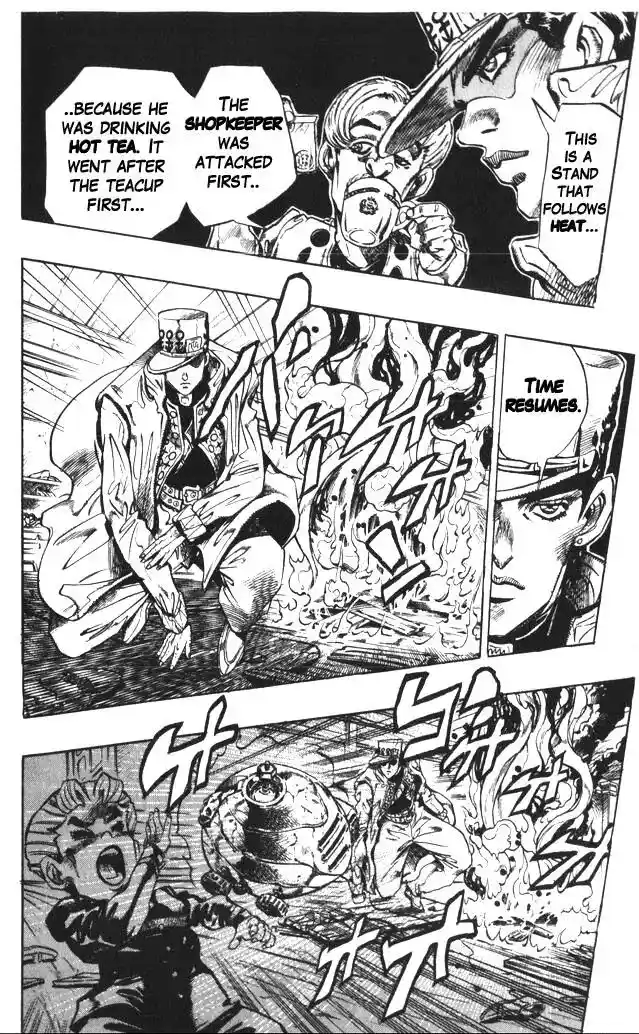 JoJo’s Bizarre Adventure Chapter 357