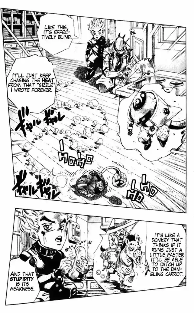 JoJo’s Bizarre Adventure Chapter 358