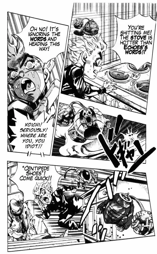 JoJo’s Bizarre Adventure Chapter 358