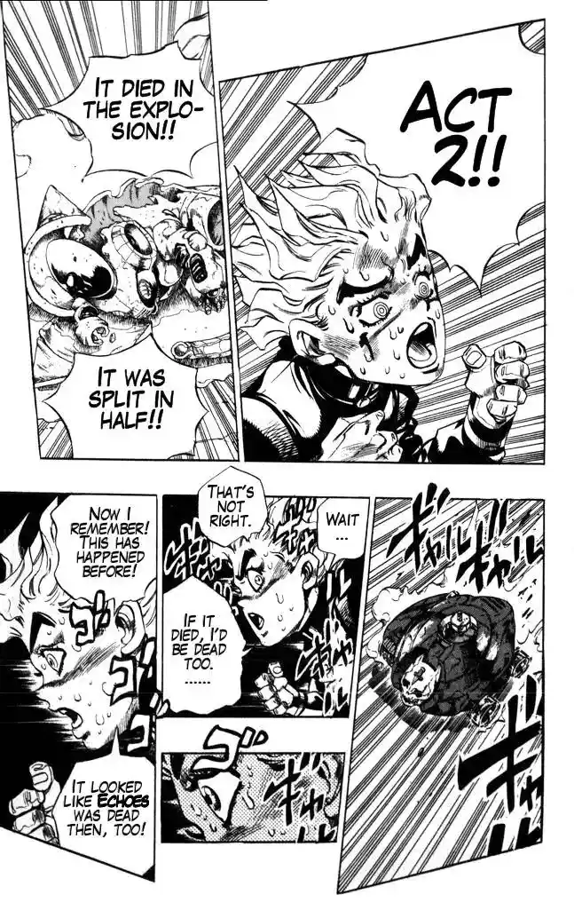 JoJo’s Bizarre Adventure Chapter 358