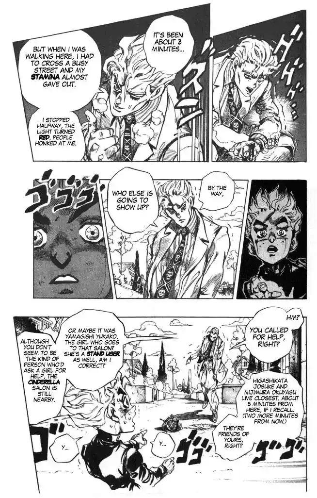 JoJo’s Bizarre Adventure Chapter 360