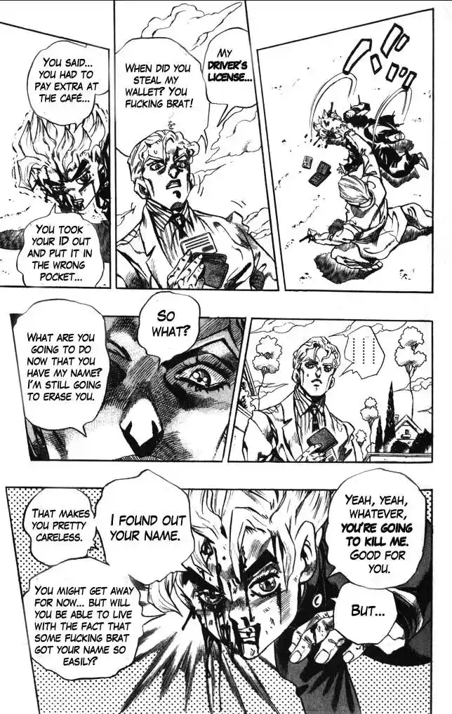 JoJo’s Bizarre Adventure Chapter 361